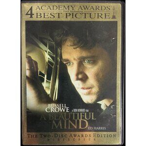 A Beautiful Mind (DVD, 2002, 2-Disc Set, Limited Edition Packaging Widescreen)